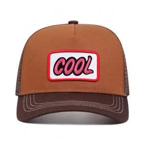 Gorra de béisbol unisex azul de 6 paneles con malla transpirable y logo de golf en el borde para ropa deportiva de primavera/verano - Product Image 1