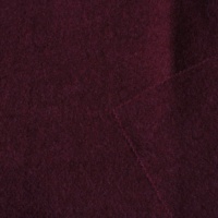 25 Neue Hochwertige Italienische Markenmode Ancora Roter Gewebter Doppelseitiger Alpaka-Merinowolle-Tweed-Stoff für Mäntel, Anzüge und Kleider