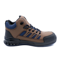 Chaussures de sécurité industrielles MaxiTough en cuir microfibre et daim, avec semelle intermédiaire anti-perforation en Kevlar, conformes à la norme CE