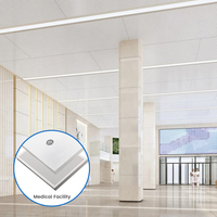 Panneau acoustique perforé en nid d'abeille d'aluminium, robuste, vente directe usine, pour atelier industriel américain, réduction du bruit, ignifuge