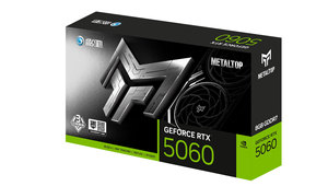 การ์ดจอ GeForce RTX 5060 Metal Black Gold Edition V2 สำหรับคอมพิวเตอร์เดสก์ท็อป 8GB GDDR7 128บิต 28 Gbps - Product Image 5