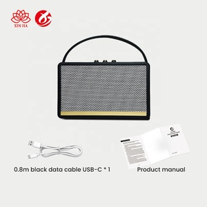 Altavoz <span class=keywords><strong>Bluetooth</strong></span> Inalámbrico Estéreo de Alta Potencia de 20 W, Estilo Retro Vintage de Madera Portátil, M17 OEM ODM, Venta al por Mayor - Product Image 6