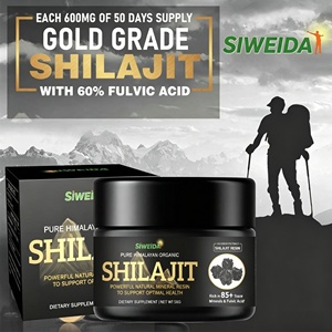 SIWEIDA Resine Shilajit Pure Himalaya Qualite Or 50g 60 <span class=keywords><strong>Acide</strong></span> Fulvique 85 Oligoelements Bio <span class=keywords><strong>Naturel</strong></span> Vegan Energie Complement - Product Image 2