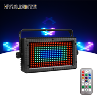 Luz Estroboscópica LED RGB de 60W, 3 en 1, 288 Piezas, 48 Zonas, Luces de Escenario con Controlador Inalámbrico para Discoteca, DJ, Equipo de Iluminación para Fiestas