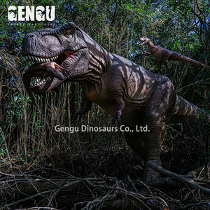 Nouveau modèle de dinosaure T-<span class=keywords><strong>Rex</strong></span> animatronique haute simulation 2024, grande taille, en métal, pour centres commerciaux, aéroports, garderies et parcs - Product Image 6