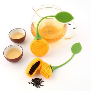 Hot Selling Food Grade Silicone Lemon Shape Tea Infuser Reusable Custom Tea Strainer Loose Leaf Tea <b>Filter</b> - Product Image 1