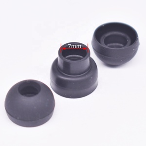 Embouts d'écouteurs en silicone de 7 mm pour écouteurs <span class=keywords><strong>Jabra</strong></span> avec embout de 7,2 mm à 9 mm, embouts en silicone souple - Product Image 1