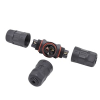 Aohua 1 In 2 Out Draad Splitter Joint 3 Pin T Soort Waterdichte Kabel Splitter Connector