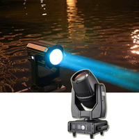 Luz de haz impermeable para exteriores de 350W/380W, iluminación láser móvil para espectáculos de luces en edificios emblemáticos y escenarios.