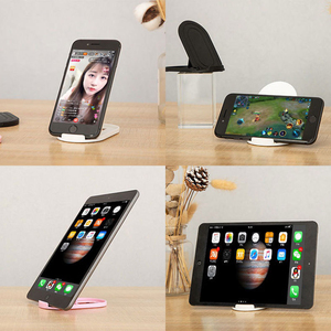 Telefone Desktop Stand de uma pessoa preguiçosa, um simples dobrável Tablet Stand, um Oval Phone Stand, e personalizável - Product Image 5