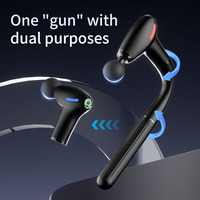 Yixuan Nouveau Modèle Pistolet de Massage Portable Sans Fil Multifonctionnel Appareil de Lifting des Fascias Fonction de Relaxation et de Percussion