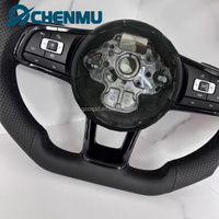 Volant en cuir pleine fleur en gros pour VW Volkswagen MK7 MK6 Golf7 Polo CC Jetta Tiguan GTI R GTD GTS R-Line Passat GOLF7.5