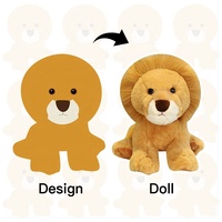 Nouveauté jouets d'animaux en peluche personnalisés doux oiseau pingouin poupées en peluche mignon amusant lion panda jouets en peluche pour la décoration intérieure