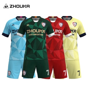 Divise da Calcio Personalizzate con Sublimazione, Set di Maglie per Squadre e Club, <span class=keywords><strong>Kit</strong></span> Calcistico per Uomo - Product Image 1