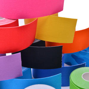 2.5cm * 5m Coton Kinésiologie Bande Rouge Vert Teint Blanc Rose Multicolore KT Muscle Kinesios Imprimer Motif - Product Image 6