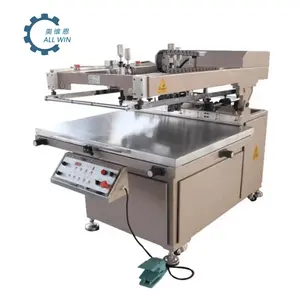 Semi automatic flatbed screen printing machine for sale