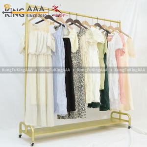 KungFu KingAAA 批量二手女式夏季涤棉长裙批发，可定制比例和混合尺码 - Product Image 6
