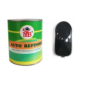 Factory Direct Sales Repair Shop MB 2K Car Refinish Paint Black Color Automotive Paint