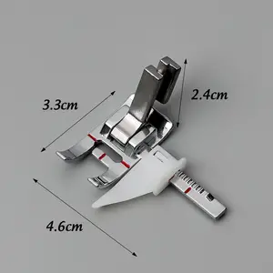 Adjustable Guide Presser Foot Seam Guide Foot Fits Most High Shank Domestic Sewing Machine Accessories