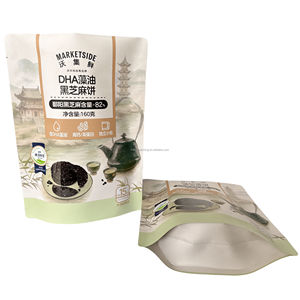 Patates cipsi süt kurutulmuş meyve için MOPP/kağıt/LDPE yapısı ile gıda sınıfı ayakta duran torba ambalaj - Product Image 3