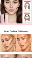Stick de maquillage pour le visage, personnalisé, minéral, imperméable, longue tenue, blanchissant, nourrissant, correcteur, contour, fini mat, couleur naturelle