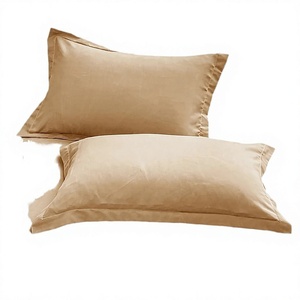 <b>Pillow</b> Case 48cmx74cm Polycotton Pillowcases Solid Square <b>Shape</b> for Home Use 2cm Stripe Knitted Modern - Product Image 2