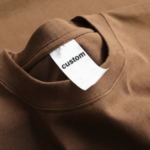 เสื้อยืดผู้ชายลายกราฟิกคุณภาพสูงแบบกำหนดเองเสื้อยืดแขนยาวเปิดไหล่ผ้าฝ้ายลายกราฟิกไซส์ใหญ่ - Product Image 1