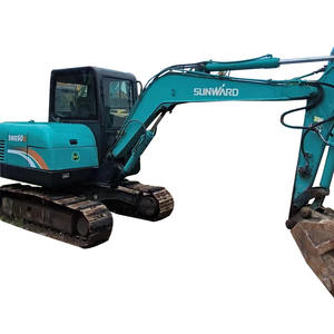 6 टन मिनी खुदाई उच्च गुणवत्ता वाली चीनी मिनी खुदाई सनवर्ड स्वे60e मिनी हाइड्रोलिक क्रॉलर खुदाई अटैचमेंट के साथ - Product Image 1