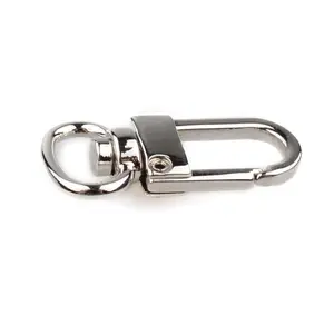 13mm populer gantungan kunci logam putar kait untuk tas