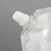 100ml personnalisé debout pochette sacs boisson potable sac bec pochette en gros de haute qualité personnaliser bec sac