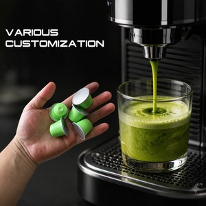 Instant Matcha Latte Capsules For <b>Coffee</b> <b>Machines</b> Antioxidant Rich Ceremonial Grade <b>Green</b> Tea Pods Bulk Factory Price - Product Image 1