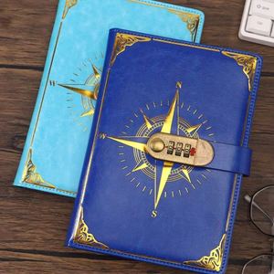Promotion Journals <b>Diary</b> Paper Planner Custom Bound Leather Journal Dairy Notebook <b>With</b> <b>Lock</b> and Key - Product Image 5