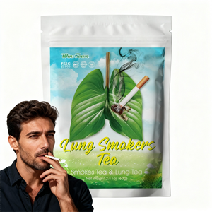 ดีท๊อกซ์ปอดชาสมุนไพรจีนดื่มเพื่อสุขภาพปอดทำความสะอาดผู้สูบบุหรี่ชา - Product Image 1
