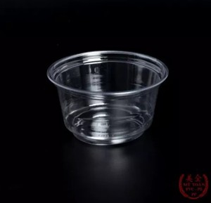 Ice Cream PET Cup Plastic Cup From Vietnam Cheap Price Low MOQ Transparent Hot Selling