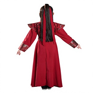 Halk dansları kız Tang takım elbise antik kostüm çocuk setleri gösterisi peri Hanfu takım elbise çocuk Cosplay yapmak bebek kıyafetleri kız elbise - Product Image 6