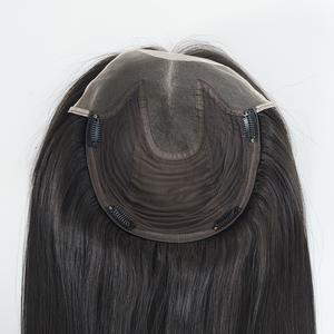 Listo para Enviar al por Mayor: Piezas de Cabello Humano Virgen Europeo de Color Natural 8*10, Encaje con Cabello Tejido y Línea de Cabello - Product Image 3