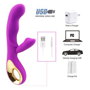 Vibrador clásico Diseño silencioso Disfrute del placer de la relación Juguetes sexy de silicona para niñas - Product Image 3