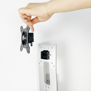 Ngồi-to-đứng Wall <span class=keywords><strong>Mount</strong></span> Chiều cao có thể điều chỉnh màn hình gắn kết với khay bàn phím - Product Image 6