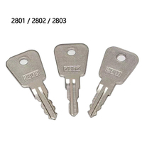 Kit de clés de verrouillage de porte d'ascenseur, clé triangulaire, outil d'entretien, clé de porte de palier d'ascenseur, pièces de rechange pour ascenseur