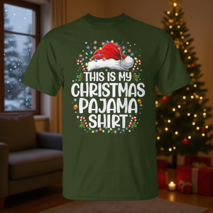 C'est ma chemise de pyjama de Noël, t-shirt pour femme, pyjama de Noël, vêtements de fête - Product Image 3
