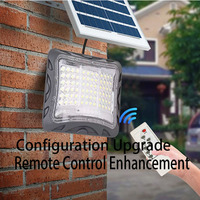 Super Bright 1000W Capteur ABS Télécommande Solaire Projecteur IP68 Économie D'énergie pour Jardins Extérieurs Routes Yards