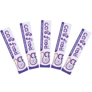 Vente en gros fournisseur OEM 16g ODM OEM naturel thon saumon poulet chat bandes collations bar chats friandises crémeuses <span class=keywords><strong>chaton</strong></span> nourriture humide pour animaux de compagnie - Product Image 5