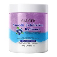 Cross Border in Stock Blueberry Scrub Hyaluronic Acid Body Moisturizing