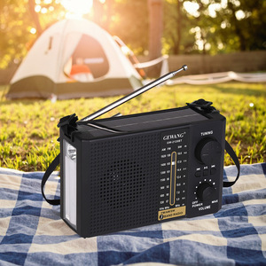 Radio solar multibanda con ranura para tarjeta MP3, luz LED y panel solar 2128BTS - Product Image 4