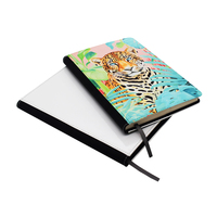 Carnets de notes Qualisub en cuir PU à impression double face, vierges en format A5, amovibles et à sublimation