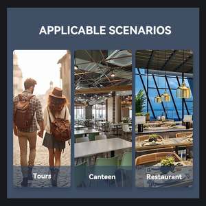 جهاز اتصال لاسلكي محمول <span class=keywords><strong>2</strong></span> واط PMR446 GMRS VHF UHF مع راديو طويل المدى في اتجاهين للاتصال طويل المدى يانتون - Product Image 4