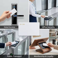 Fabricant de cartes IC vierges en gros OEM, impression personnalisée de cartes d'identité avec puce pour système de contrôle d'accès, carte RFID