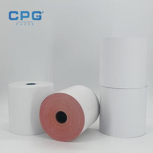 Rollo de Papel Térmico de Alta Sensibilidad de 80x60 mm y 70 g/m² para Impresoras de Restaurantes y Cajas Registradoras, Venta al por Mayor del Fabricante - Product Image 1