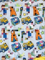 Coperta per Bambini in Bambù Traspirante con Motivo Personalizzato, Scatola Misteriosa RTS, Vendita all'Ingrosso, Coperta Colorata con Cartoni Animati per Bambini, Scatola Misteriosa a Sorpresa