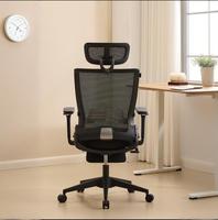Chaise de bureau exécutive ergonomique en maille, moderne, luxueuse, réglable, confortable, à dossier haut et pliable